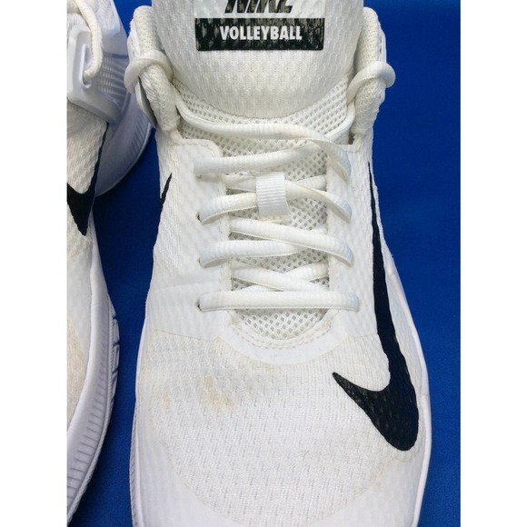 NIKE MULTISPORTS Nike AIR ZOOM HYPERATTACK - Volleyball Shoes - Men's - midnight navy/white/volt 